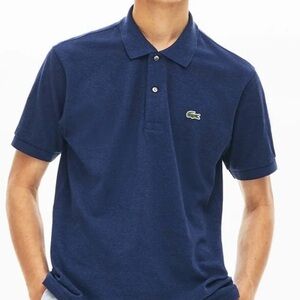 NWT Lacoste Eclipse Blue Polo Shirt Classic Design 6/XL